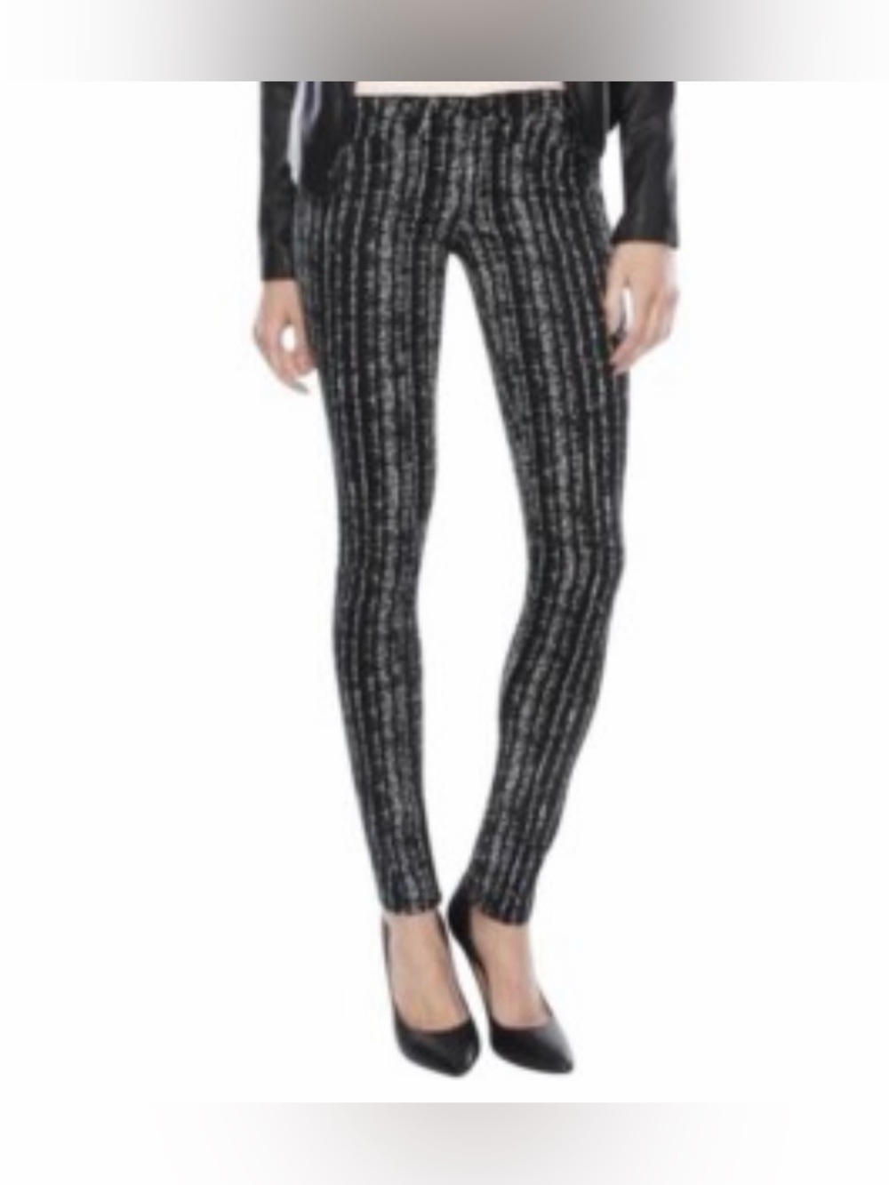 Rag and Bone - Legging Barcode Stretch Pants - Picture 3 of 10